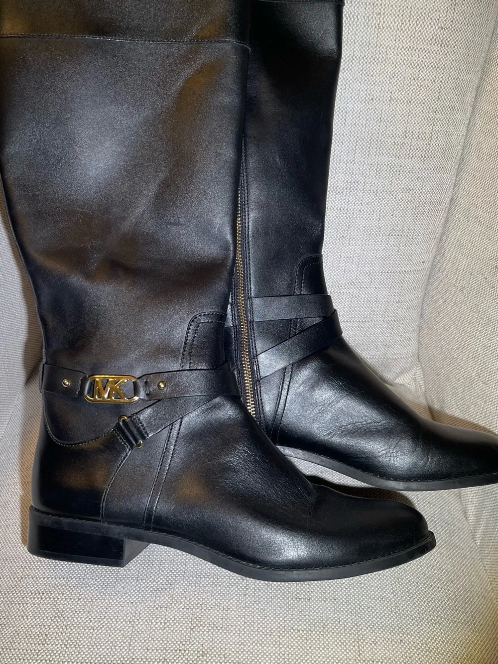 Michael Kors women’s Leather Riding Boots size 10